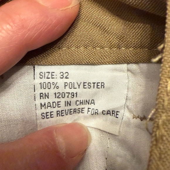 Men’s True Rock tan cargo shorts NWOT front & back pockets Size 32 - Picture 6 of 7